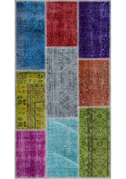 Atina Mor Eskitme Yün Modern Desenli Yün Hav Toz Vermez Leke Tutmayan Salon Yolluk Mutfak El Dokuma Halı