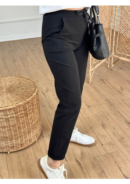 Siyah Kadın Pantolon X-154