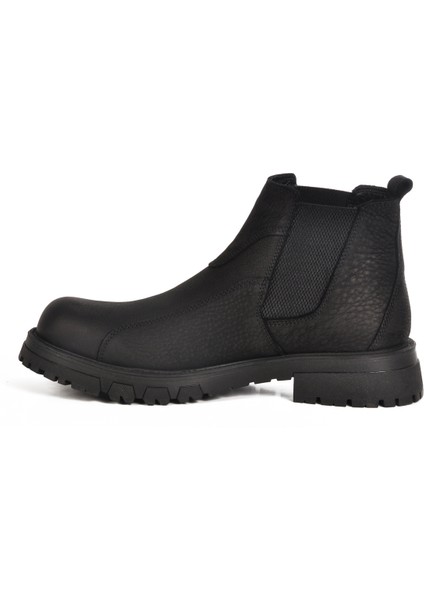 Siyah Nubuk Hakiki Deri Erkek Chelsea Bot 260006 M fiyatları