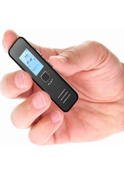 Mini Ses Kayıt Cihazı Ekranlı Kulaklık Hediyeli 64GB Cihaz Üzerinden Kayıt Dinleme Özelliği indirimleri