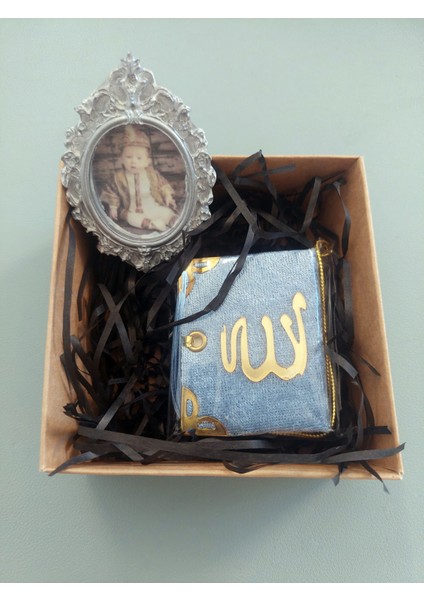 Bebek Mevlüdü Kutusu Erkek ( Kişiselleştirilebilir )