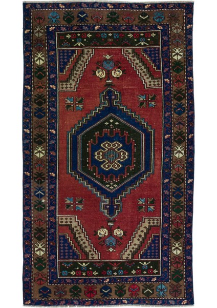 Girit Kahverengi Çizgili Yün Modern Desenli Yün Hav Toz Vermez Leke Tutmayan Salon Yolluk Mutfak El Dokuma Halı