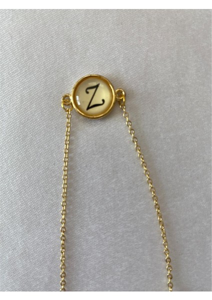 Z Harfli Ince Zincirli Bileklik Altın Renk fiyatları