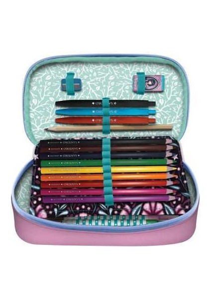 Gorjuss Fairy Dusk Oval Dolu Kalem Kutusu 1046GJ21 fiyatları