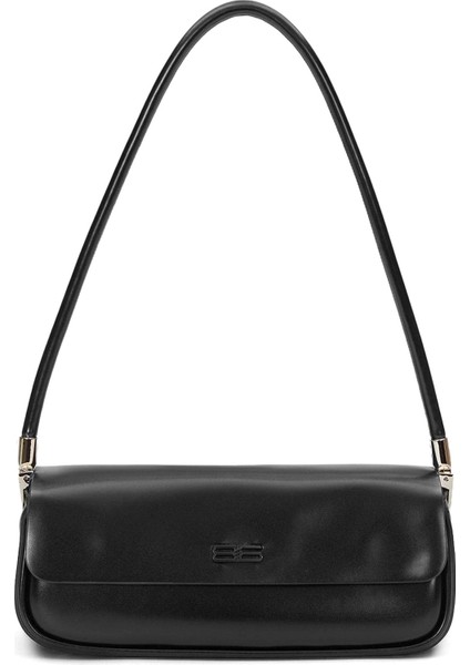 930414 Kadın Uzun Askılı Omuz Çantası Siyah