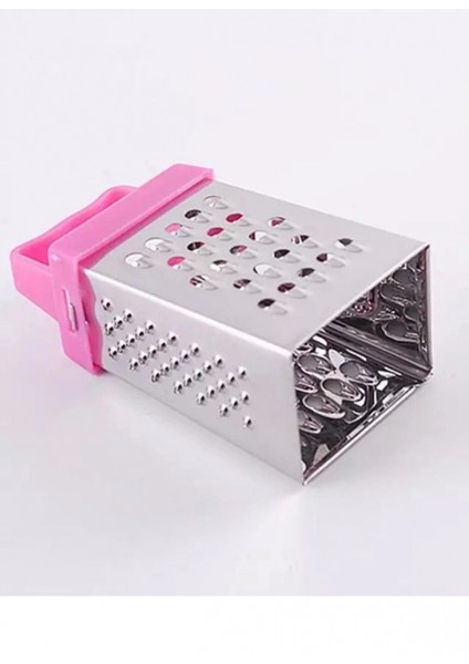 3 Fonksiyonlu Mıknatıslı Mini Sarımsak Peynir Rendesi 8 cm 1 Adet -ALK-141