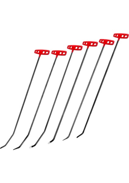 90CM 12MM 6'lı Boyasız Göçük Düzeltme Çubuk Seti -S2-Set