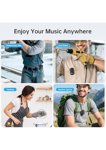 Itour-S Mini Taşınabilir Bluetooth Hoparlör, Mikrofonlu Klipsli Taşınabilir Hoparlör, Büyük Ses ve Güçlü Bas, IP67 Su Geçirmez, 10 Saatlik Çalma Süresi, Şantiye Atölyesi, Açık Havada Tırmanma fiyatları