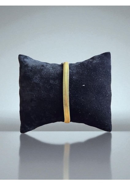 Balık Sırtı Paslanmaz Çelik Bileklik CNS0019-1