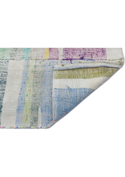 Iskece Bej Patchwork Yün Modern Desenli Yün Hav Toz Vermez Leke Tutmayan Salon Yolluk Mutfak El Dokuma Halı fiyatları