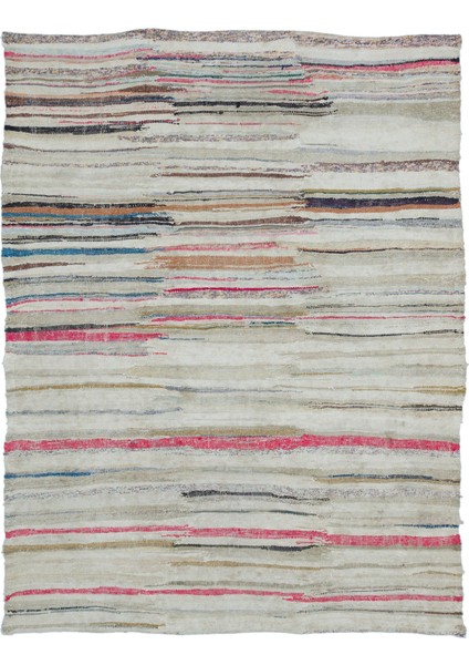 Atina Yeşil Eskitme Yün Modern Desenli Yün Hav Toz Vermez Leke Tutmayan Salon Yolluk Mutfak El Dokuma Halı