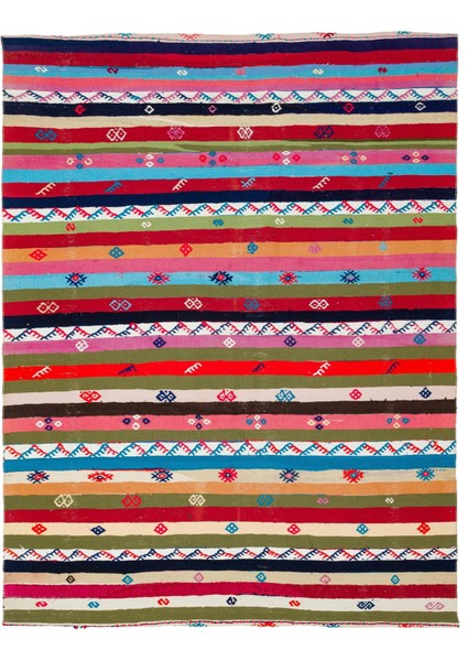 Atina Bej Eskitme Yün Modern Desenli Yün Hav Toz Vermez Leke Tutmayan Salon Yolluk Mutfak El Dokuma Halı