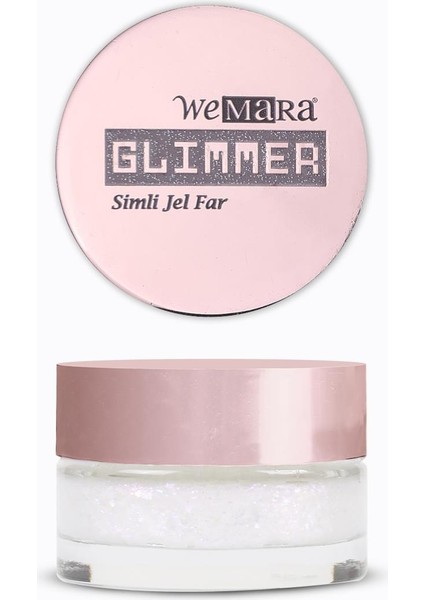Glımmer Sımlı Jel Far 003 Whıte Vıolet 6 ml