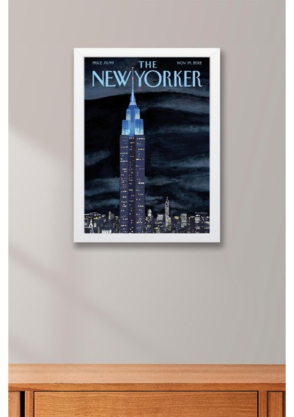 The New Yorker Çerçeveli Tablo November 19 2012 - Parlak Nokta Tablosu fiyatları