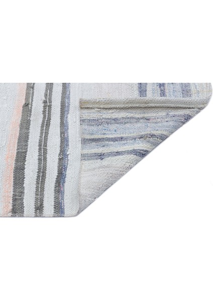 Teselya Bej Çizgili Yün Modern Desenli Yün Hav Toz Vermez Leke Tutmayan Salon Yolluk Mutfak El Dokuma Halı fiyatları