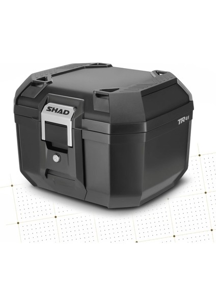 Terra TR41 Motosiklet Arka Çanta Siyah