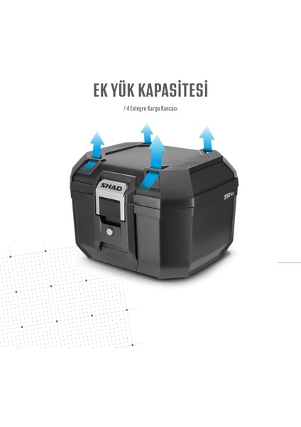 Terra TR41 Motosiklet Arka Çanta Siyah fiyatları