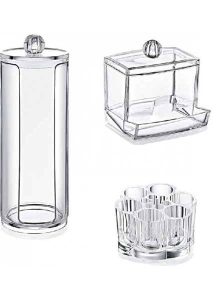 3'lü Organizer Makyaj Kozmetik Organizeri modelleri