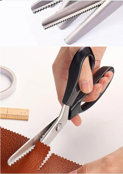 Şekilli Kesen Sürfile Makası 23 cm indirimleri