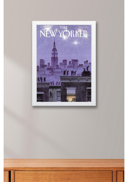 The New Yorker Çerçeveli Tablo July 5 1999 - Çatı Katı Havai Fişekler Tablosu fiyatları