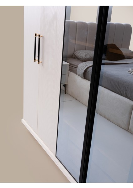 Toronto 6 Kapaklı Gardırop %100 Mdf modelleri