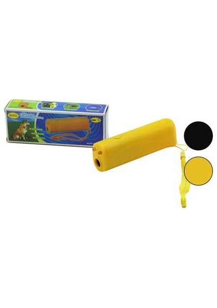 Pilli 2in1 Köpek Kovucu - Fener Ip Taşıma Kulplu SESLİ=20KHZ=İNSANLAR Duyamaz