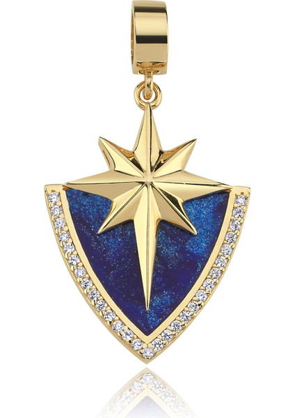 Lacivert Mineli Kutup Yıldızı Uç