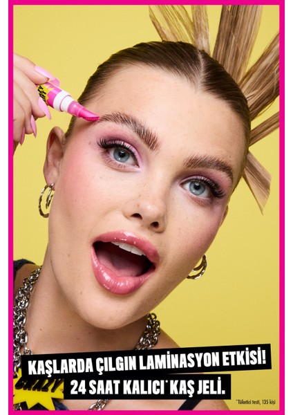 Brow Glue Crazy Lift Laminasyon Etikli Kaş Jeli fiyatları