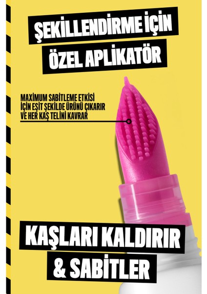 Brow Glue Crazy Lift Laminasyon Etikli Kaş Jeli fırsatları