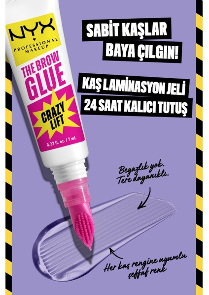 Brow Glue Crazy Lift Laminasyon Etikli Kaş Jeli indirimleri