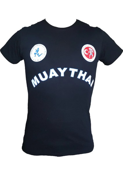 Leon Classic Muay Thai Tişörtü Siyah