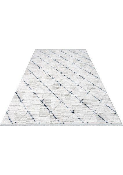 Melany Geometrik Gri Bambu Dikdörtgen Modern Desenli Akrilik Hav Vermeyen Leke Tutmayan Kolay Temizlenen Yumuşak Makine Salon Yolluk Mutfak Halı fırsatları