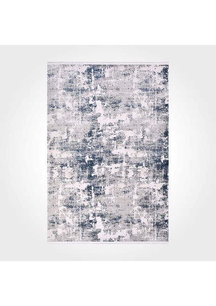 Laura Modern Gri Bambu Kare Modern Desenli Akrilik Hav Vermeyen Leke Tutmayan Kolay Temizlenen Yumuşak Makine Salon Yolluk Mutfak Halı