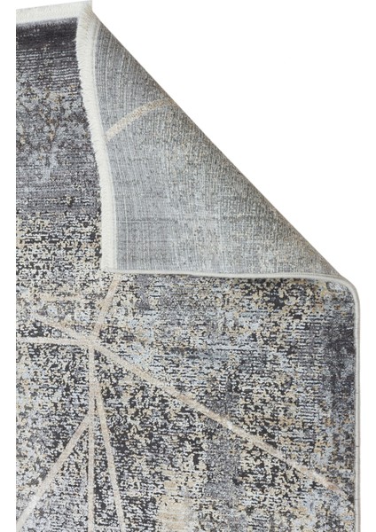 Praneetha Modern Antrasit Viskon Dikdörtgen Modern Desenli Akrilik Hav Vermeyen Leke Tutmayan Kolay Temizlenen Yumuşak Makine Salon Yolluk Mutfak Halı indirimleri