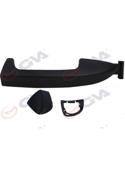 Diş Kapi Kolu Kapakli Sensör Deliksiz Ön-Arka Sağ Siyah Astarli Passat 06-10 Gnzrz