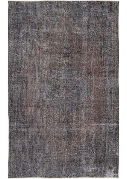 Atina Siyah Eskitme Yün Modern Desenli Yün Hav Toz Vermez Leke Tutmayan Salon Yolluk Mutfak El Dokuma Halı