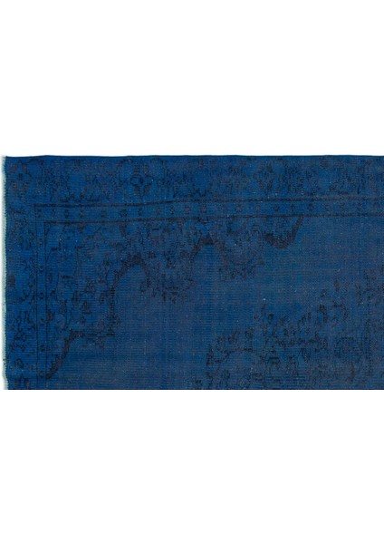 Atina Mavi Eskitme Yün Modern Desenli Yün Hav Toz Vermez Leke Tutmayan Salon Yolluk Mutfak El Dokuma Halı fırsatları