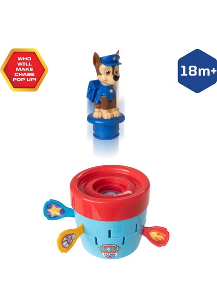 Paw Patrol Pop Up Chase Oyun Seti – 16 Anahtarlı Sürpriz Eğlence, 18 Ay+ Çocuklar Için fırsatları