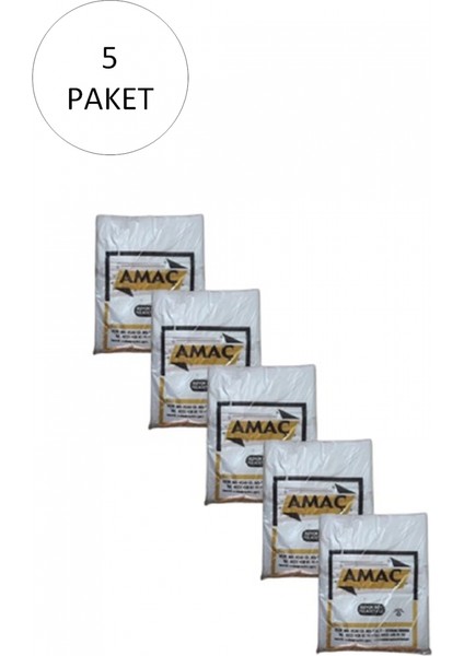 Şeffaf Hışır Atlet Poşet Büyük Boy 29X52 cm 650 gr (5 Paket- Takriben 750 Adet)