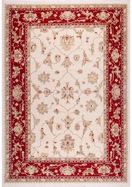 Keyan Çerçeveli Kırmızı Bambu Dikdörtgen Modern Desenli Akrilik Hav Vermeyen Leke Tutmayan Kolay Temizlenen Yumuşak Makine Salon Yolluk Mutfak Halı