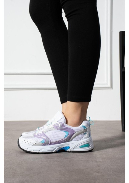 Unisex Beyaz Spor Ayakkabı