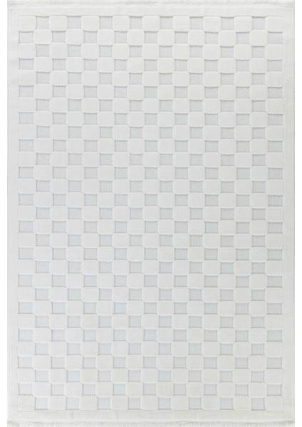 Exie Krem Geometrik Etnik Modern Desenli Hav Vermeyen Leke Tutmayan Kolay Temizlenen Yumuşak Makine Salon Yolluk Mutfak Halı modelleri