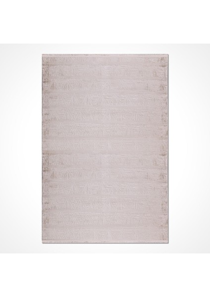 Modern Bej Akrilik Dikdörtgen Modern Desenli Akrilik Hav Vermeyen Leke Tutmayan Kolay Temizlenen Yumuşak Makine Salon Yolluk Mutfak Halı