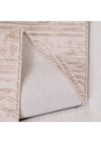 Modern Bej Akrilik Dikdörtgen Modern Desenli Akrilik Hav Vermeyen Leke Tutmayan Kolay Temizlenen Yumuşak Makine Salon Yolluk Mutfak Halı fiyatları