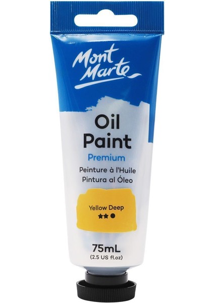 mm Premium Yağlı Boya 75ML - Yellow Deep