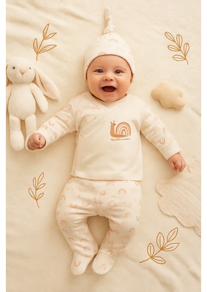 0-3 Ay Erkek Snaıl 5'li Hastane Çıkışı Set