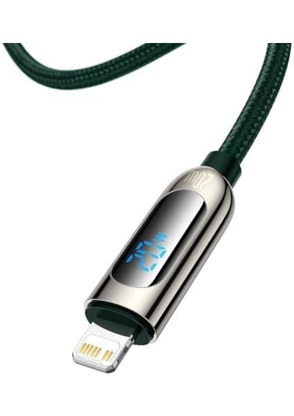 Display Hızlı Şarj Kablosu Type-C To Ip 20W, 2m, Yeşil modelleri