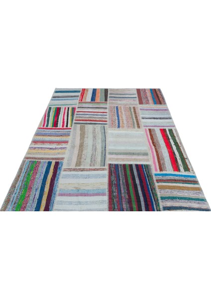 Atina Turkuaz Eskitme Yün Modern Desenli Yün Hav Toz Vermez Leke Tutmayan Salon Yolluk Mutfak El Dokuma Halı fiyatları