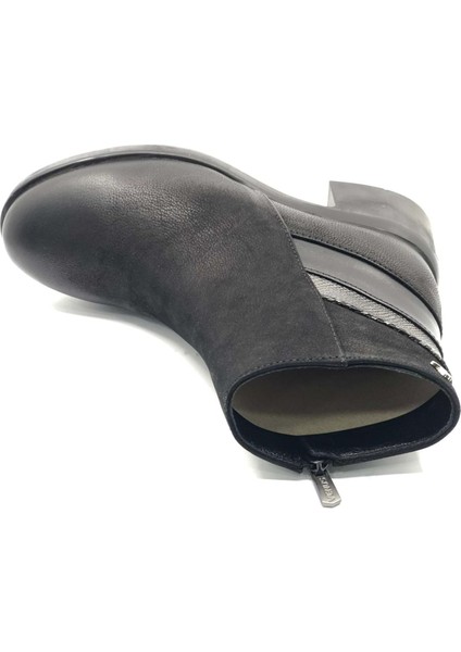 Kadın Hakiki Deri Casual Fermuarlı Bot 2551403K - Platin Sedef - 36 fırsatları