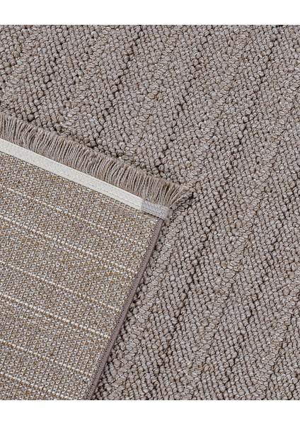 Aberrant Bej Hasır Etnik Modern Desenli Poliproplen Hav Vermeyen Leke Tutmayan Kolay Temizlenen Yumuşak Makine Salon Yolluk Mutfak Halı modelleri